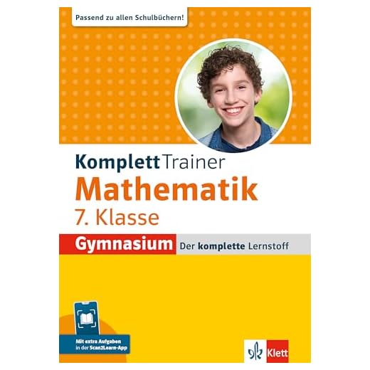 Klett KomplettTrainer Gymnasium Mathematik 7. Klasse: Der komplette Lernstoff mit Scan2Learn-App