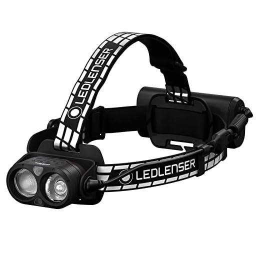 Ledlenser H19R Signature LED Stirnlampe, wiederaufladbar, mit Rotlicht, inkl. Zubehör, 4000 Lumen, 330 Meter Leuchtweite, 1 Stk.