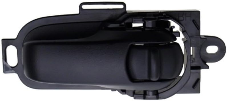 KarParts360 for Nissan Versa 2007 08 09 10 2011 Interior Door Handle Driver and Passenger Side - Pair | Rear | Black | Sedan/Hatchback | Replacement for NI1352106, NI1353106 | 80671EL00D, 80670EL00B