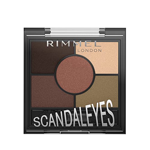 Rimmel Glam'Eyes - Palette Ombre à Paupières - Brixton Brown 3,8 g