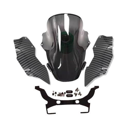 AWLQAPFSQ DUCATI MONSTER 797 821 1200S 2014-2016 対応 ウインドスクリーン ブラケット付き(Beige)