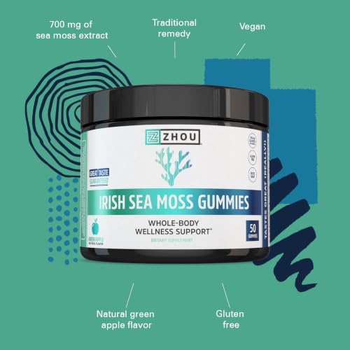 ZHOU Irish Sea Moss Gummies