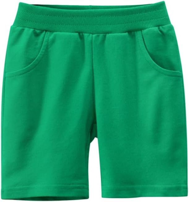 BINIDUCKLING Toddler Short Set Boy Summer Outfit Graphic Tee and Shorts 2-8 Years