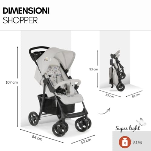 Hauck Passeggino 3in1 Shopper Trio Set - da 0 Mesi...