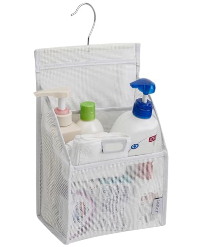 Jelier Hanging Mesh Shower Caddy,Bath Storage Basket