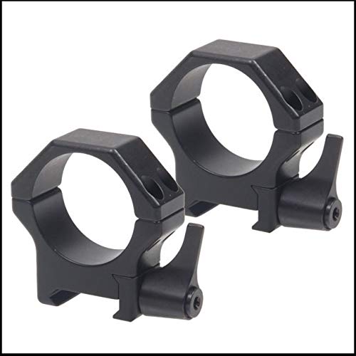 Contessa Pair of Rings for Picatinny in Reinforced Steel - ø 30 mm H 12 mm SR