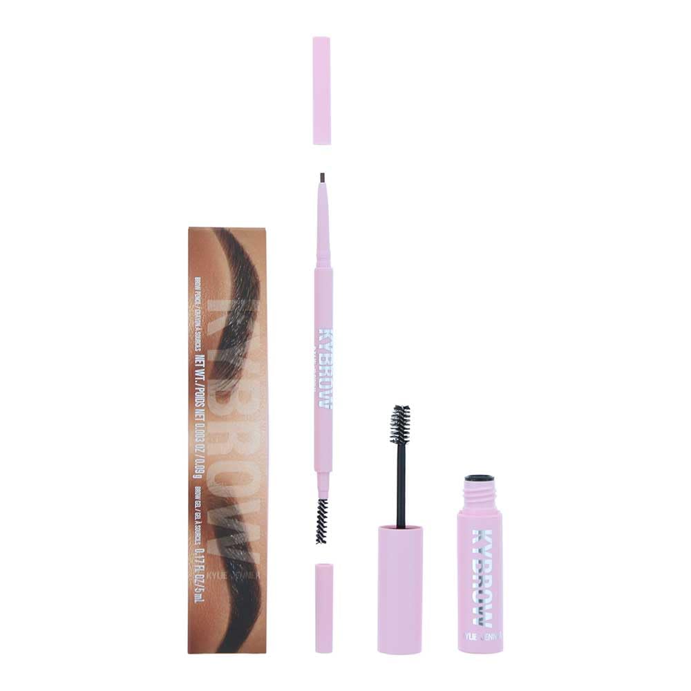 Kylie Jenner Kylie Kybrow 004 Medium Brown 2 Piece Gift Set: Eyebrow Pencil 0.9g