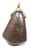 Matrix Opal mit grün-blauem Opal Feuer