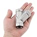 PNXKTXO Industrial Plumbing Y Strainers 3/4 inch Male DN20 Y-Shaped Filter Valve Connector with Tape, Heavy Duty 316 Stainless Steel Y-strainer