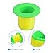 PATIKIL 3 Inch Shrink Wrap Handle, 2Pcs Stretch Wrap Dispenser Stretch Film Dispenser Plastic Hand for 50mm Core Furniture Wrapping Moving Packing, Green