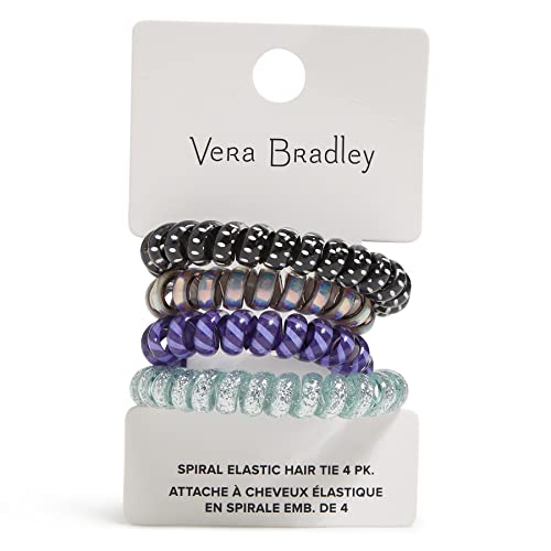 Élastiques à cheveux femme souples Vera Bradley Médaillon Tranquil - Pack de 4