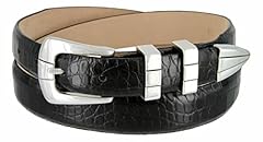 Style A- Silver-alligator Black