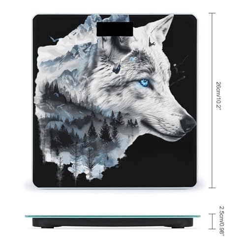 Báscula Digital para Baño con Pantalla LCD miniatura 2