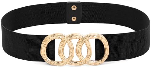 Ceinture extensible pour robes et tuniques amples noires