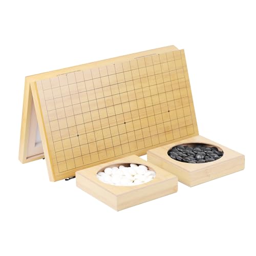 VPH Simulated Jade Double Sided Go Set with Foldable Board Included