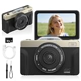 4K Digital Camera for Photography, 2026 Latest 64MP Autofocus WiFi Vlogging Camera for YouTube...