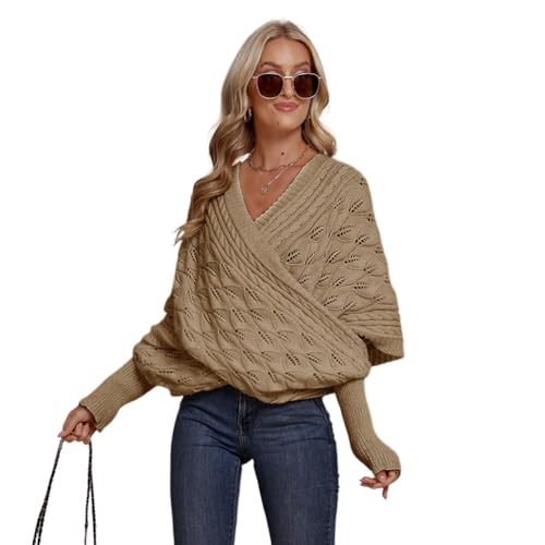 Katutude Scarf with Sleeves for Women Knitted Cable Wrap Shrug Scarf with Sleeves 2024 Trendy Multifunctional Scarf Shawl