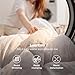 Bedsure King Mattress Pad - Quilted Fitted Mattress Topper Protector with 8-21 Inches Deep Pocket, Noiseless Breathable Bed Cover Padded, Machine Washable, White, 78x80 Inches