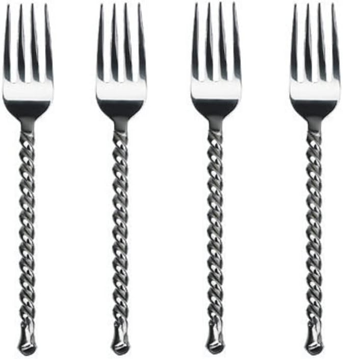 Gourmet SettingsSilver Tear 18/10 Stainless Steel Salad Fork (Set of Four)