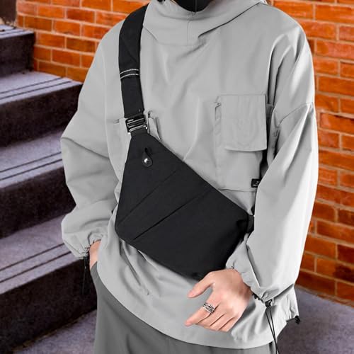 Mochila de hombro de pecho compacta para proteger objetos de la lluvia 2