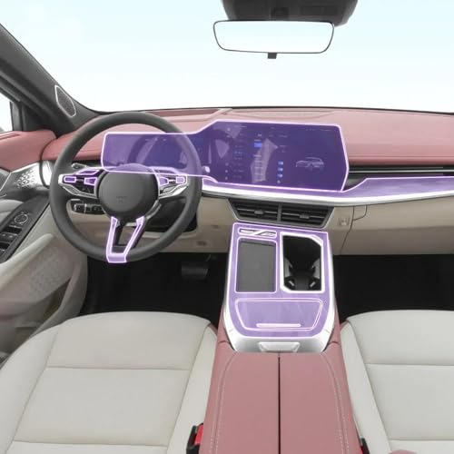 Film PPF pour Haval XY 2022-2024 console centrale de voiture TPU
