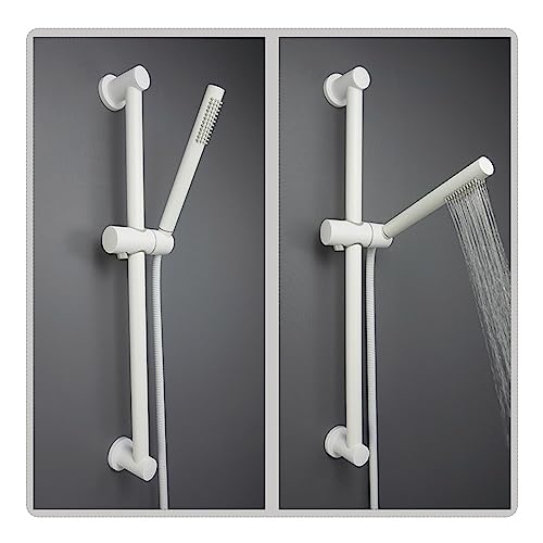 Tringle de douche réglable en acier pour optimiser une petite cabine - 2