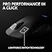 Logitech G PRO 2 Lightspeed Wireless Gaming Mouse, Right- or Left-Handed Mouse with up to 4 Customizable and Switchable Magnetic Side Buttons, 44K DPI Sensor, USB-C Charging, for PC/Mac - Black