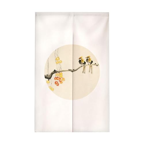 ChangTsingLee Japanese Noren Doorway Curtain Style Doorway Window Panel Noren Japanese Curtain Short For Kitchen Bistro Partition Shading Home Decorative 324790x180cm