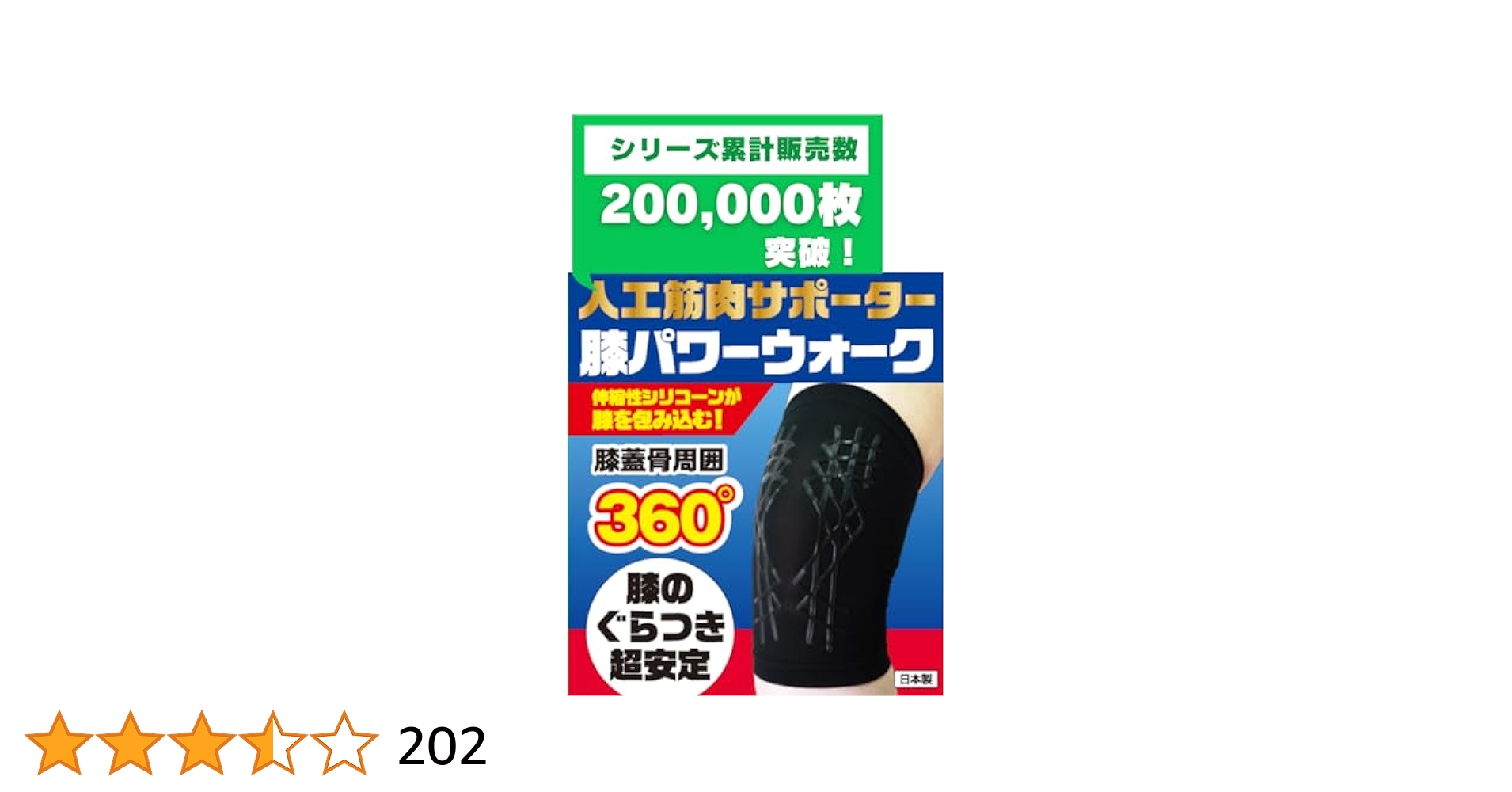 Amazon.co.jp: 【レミントン】膝サポーターLサイズ 1枚入り 片