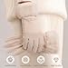Clothirily Winter Gloves for Women - Upgraded Touch Screen Thermal Lining Warm Gloves for Cold Weather, Soft Fleece Elastic Glove Cuffs