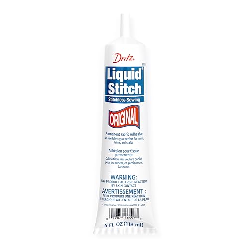Dritz PRY-653111 653111 Liquid Stitch, 4 oz., 4 oz., Multicolor