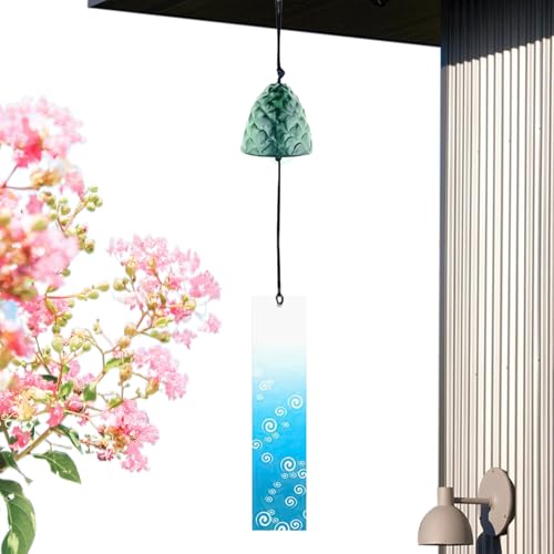 Timeless Artisan Appeal: Featuring masterful craftsmanship, the cast iron wind bell combines a delicate finish with fade-resistant properties, preserving its exquisite appearance over time and creating a serene ambiance in any setting, from backyards to entryways