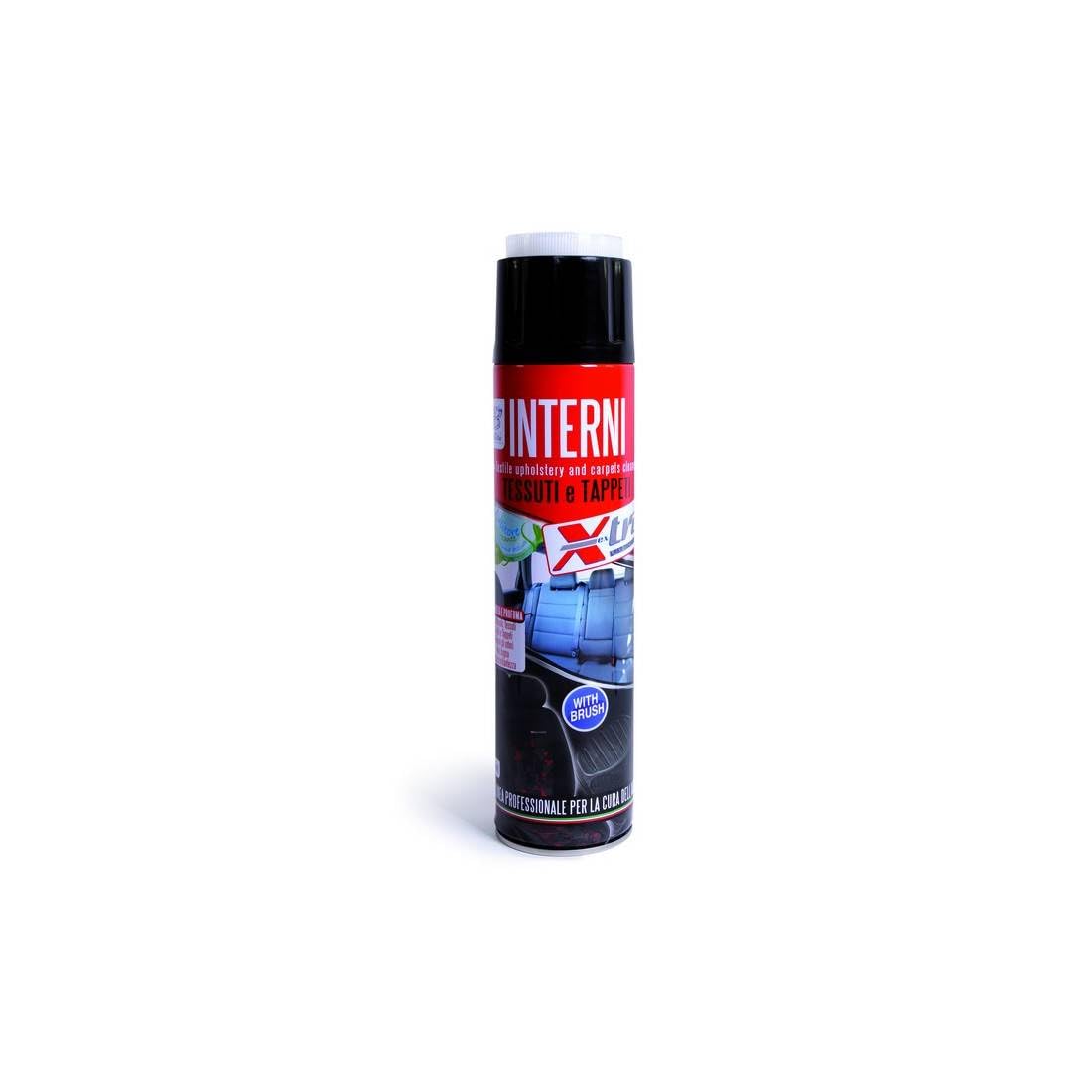 Generico Pulitore Tessuti Interni 650 ml - Smacchiatore e Igienizzante per Sedili Auto e Moquette per Veicoli Commerciali - Elimina Odori e Rispetta i Colori,
