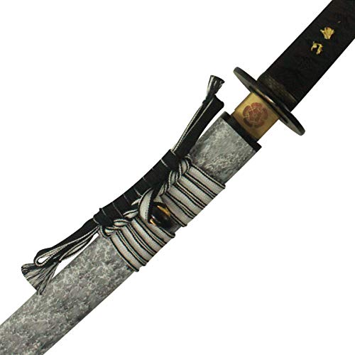 Dtyes Full Handmade T10 Clay Tempered Katana Sword Real Sharp Japanese Samurai Sword Katana #TOP2