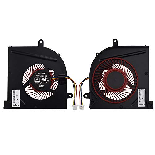 Ventilateur de CPU Fan 4Pin Refroidissement PC Portable MSI GS62 GS63 GS73