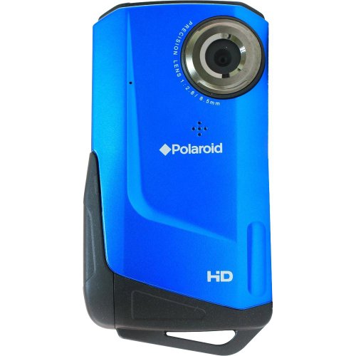 Polaroid Video Camera Waterproof - Blue (ID642-BLU)