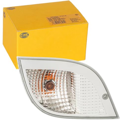 Feu clignotant HELLA 2Ba 247 016-041 à illumination limpide pour signalisation automobile