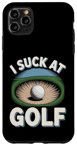 I Suck At Golf Loser Dad ȃW[N St X}zP[X iPhone 11 Pro Max p