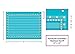 Teacher Created Resources Light Blue Marquee Mini Pocket Chart (17