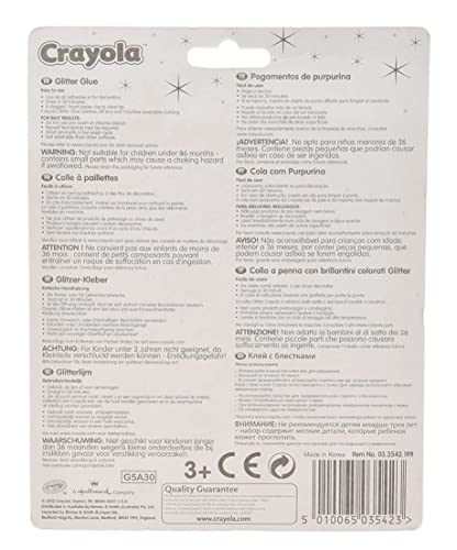 Crayola Glitter Glue, 9-Count #TOP1