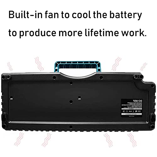 Cargador de baterías de litio 18V compatible con modelos BL1850 7