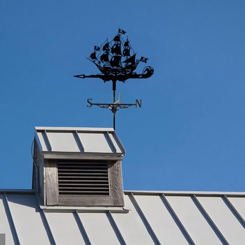 Kjec KJEC06137 3D Sailboats Metal Weather Vane thumb #3