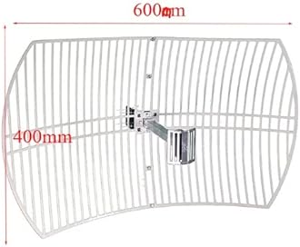 Ultra Long Range WiFi Extender Directional Parabolic Grid (High-Speed Signal Booster) Outdoor Antenna 2.4g High Gain Communication antennas (Color : 19dBi)