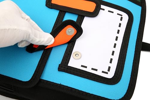 SENIURIS Mochila infantil fofa de desenho animado para meninos e meninas, estilo desenho 2D em quadr