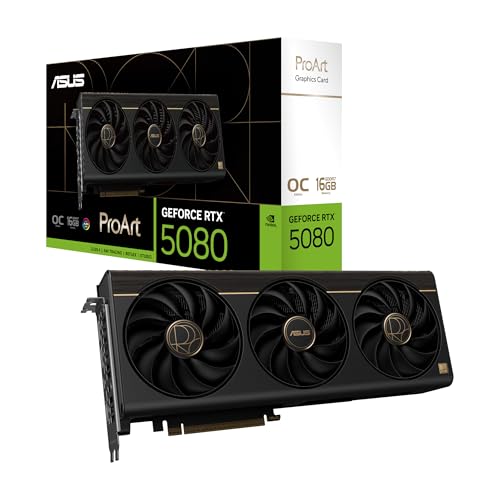 ASUS ProArt GeForce RTX 5080 16GB GDDR7 OC Edition rfIJ[h RpNg 2.5 Xbg݌vA͂ȗp/PROART-RTX5080-O16G K㗝Xi