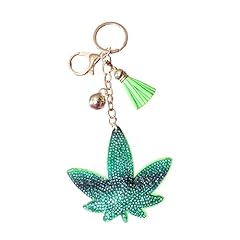 Green Weed Leaf (Gold)