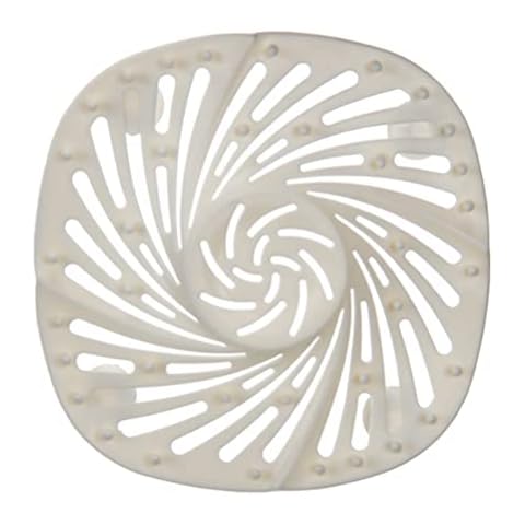 Shower Drain Cover, Hair Catcher Trap Silicone Rubber Shower Drain with Suction Cup for Bathroom Bathtub Kitchen Cover