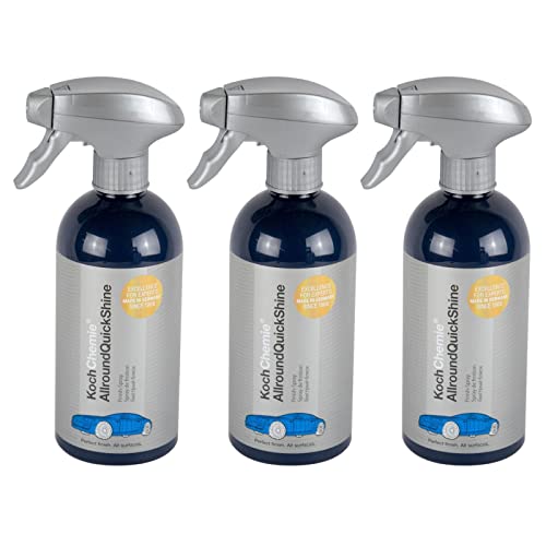 Nettoyage du cockpit en voyage avec Koch Chemie Allround Quick Shine Finish 3x500ml
