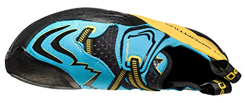 Foto von LA SPORTIVA M Futura Blau-Gelb - Revolutionärer no-Edge LaSpoFlex Herren Kletterschuh, Größe EU 40 - Farbe Blue - Yello