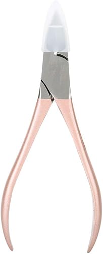 Cortaúñas de acero inoxidable de resorte, herramienta profesional de pedicura de acero inoxidable para cortar uñas gruesas (oro rosa) disponible en Yaxa Venezuela